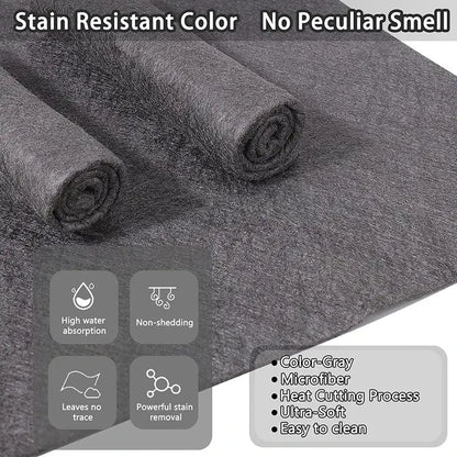 New Thickened Magic Cleaning Cloth Microfiber Glass Clean Towel Reusable Washable Lint-Free Cleaning Rags for Kitchen Glass Car